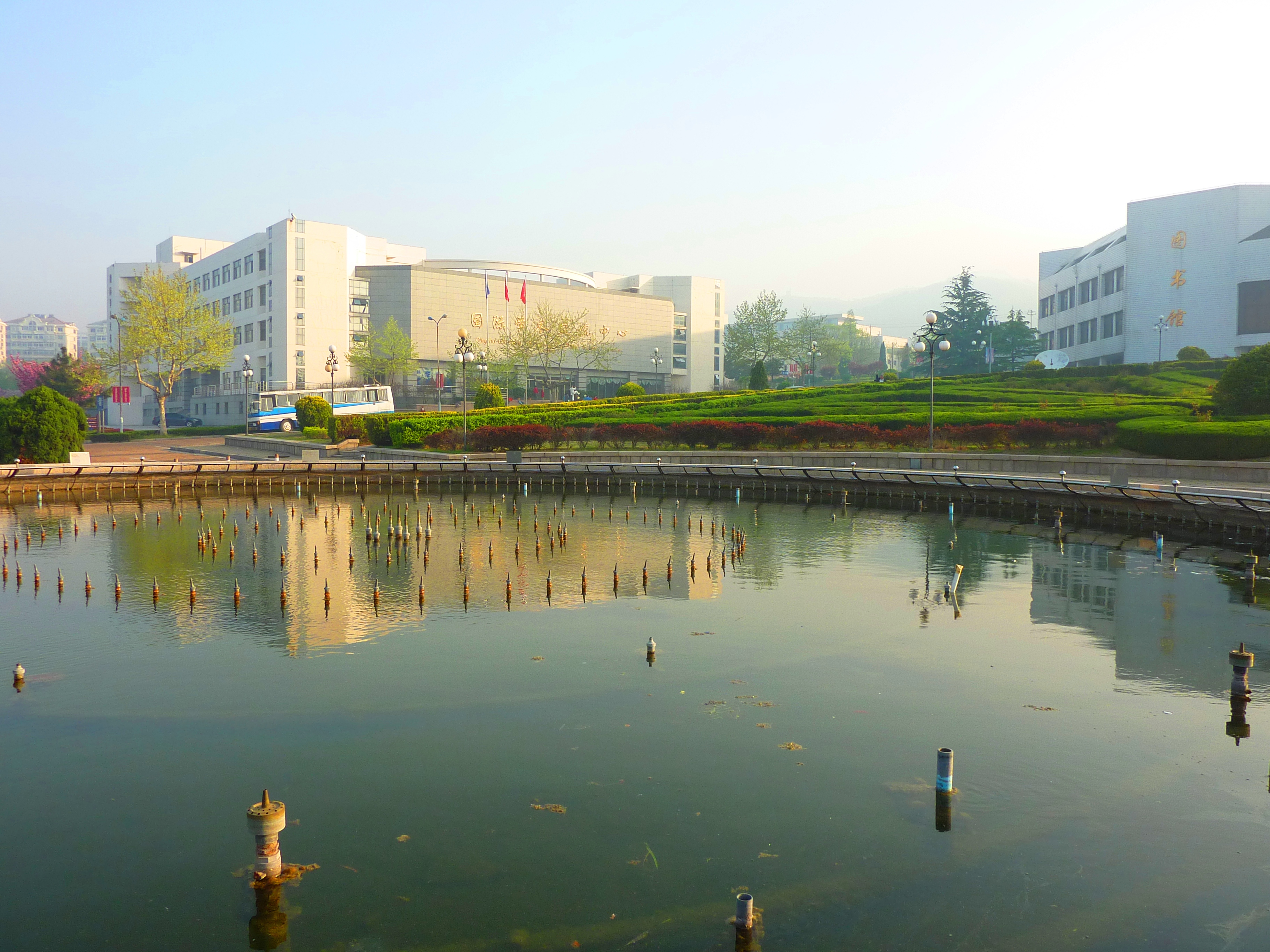 校園風光6-青島大學貫徹黨的十九屆五中全會精神專題